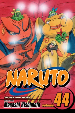 Cover of Naruto volume 44, English edition