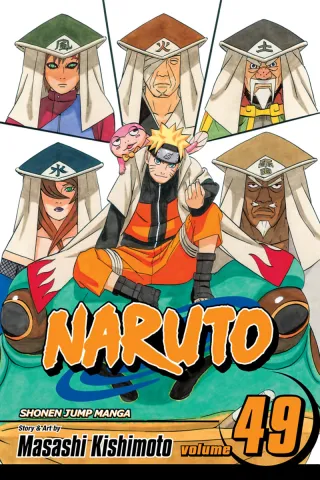 Cover of Naruto volume 49, English edition