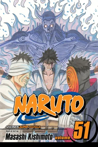 Cover of Naruto volume 51, English edition