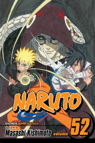 Cover of Naruto volume 52, English edition
