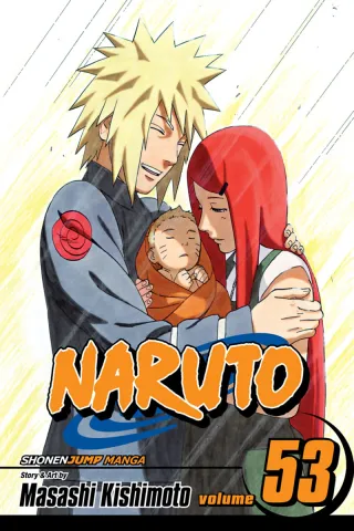 Cover of Naruto volume 53, English edition