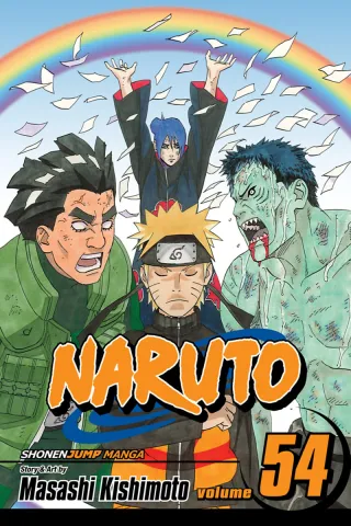 Cover of Naruto volume 54, English edition