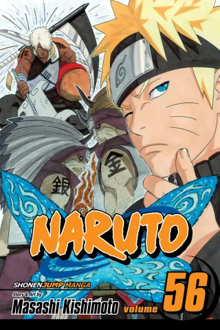 Cover of Naruto volume 56, English edition
