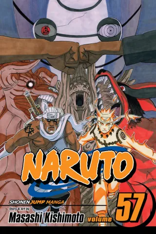 Cover of Naruto volume 57, English edition