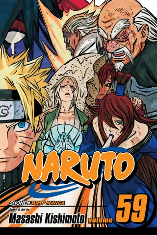 Cover of Naruto volume 59, English edition