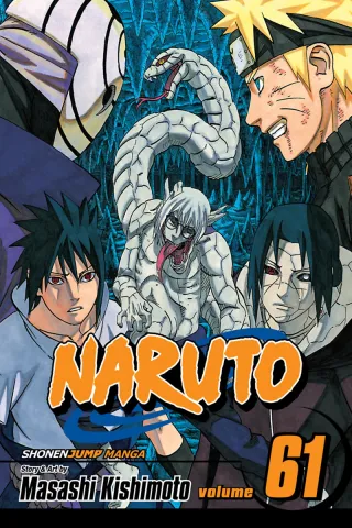 Cover of Naruto volume 61, English edition