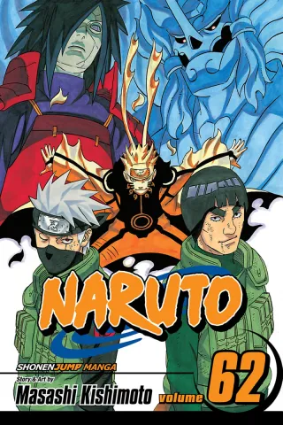 Cover of Naruto volume 62, English edition
