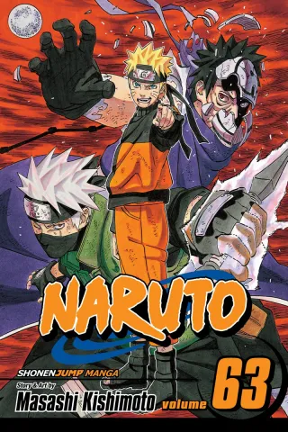 Cover of Naruto volume 63, English edition
