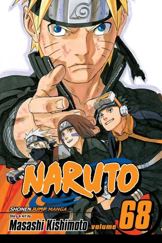 Cover of Naruto volume 68, English edition