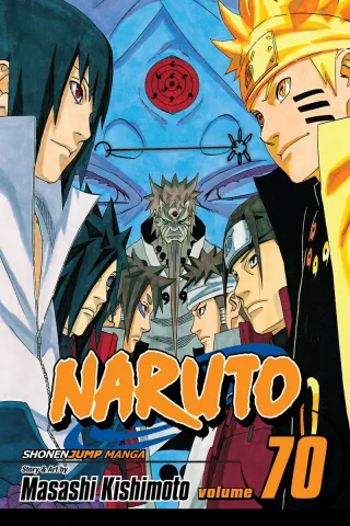Cover of Naruto volume 70, English edition