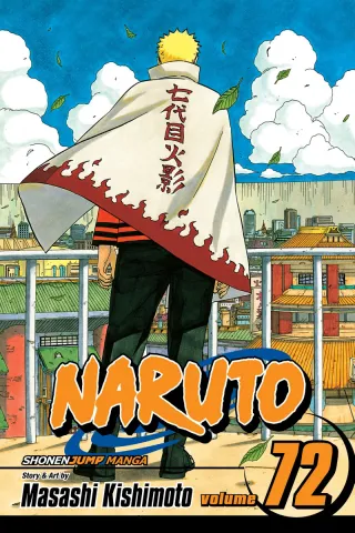 Cover of Naruto volume 72, English edition