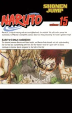 Cover of Naruto volume 15, English edition