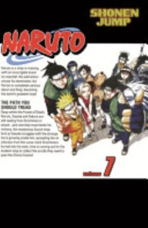 Cover of Naruto volume 7, English edition