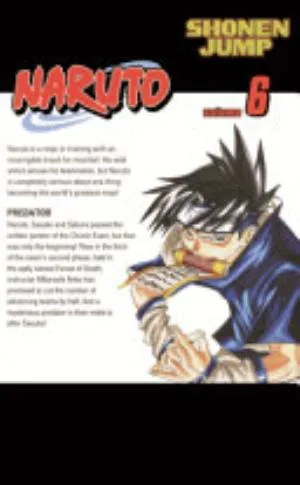 Cover of Naruto volume 6, English edition