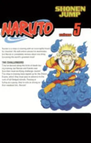 Cover of Naruto volume 5, English edition
