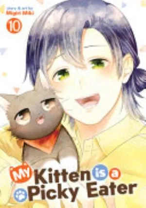 Cover of My Kitten is a Picky Eater volume 10, English edition