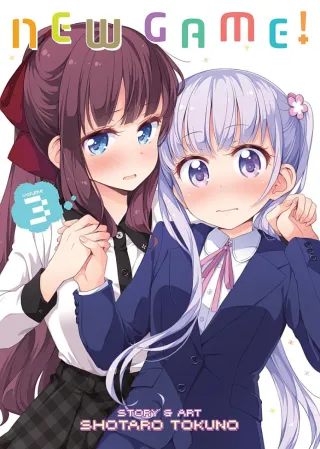 Cover of New Game! volume 3, English edition