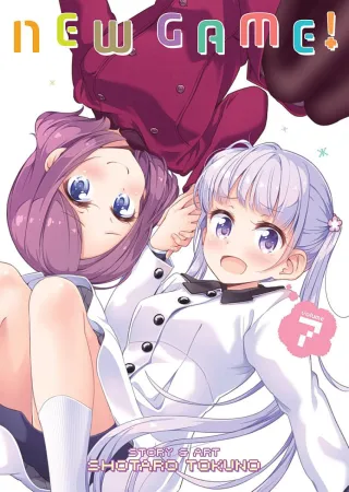 Cover of New Game! volume 7, English edition