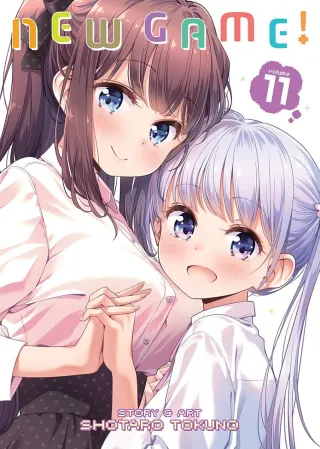 Cover of New Game! volume 11, English edition