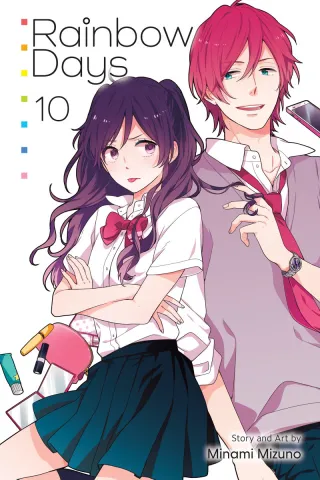 Cover of Rainbow Days volume 10, English edition