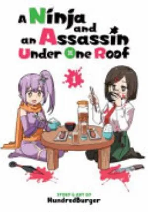 Cover of A Ninja and an Assassin Under One Roof volume 1, English edition