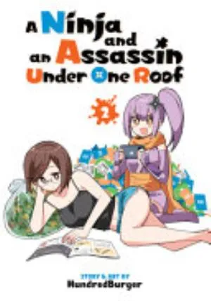 Cover of A Ninja and an Assassin Under One Roof volume 2, English edition