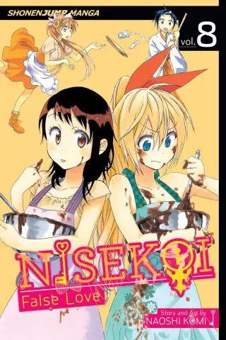 Cover of Nisekoi: False Love volume 8, English edition
