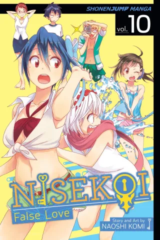 Cover of Nisekoi: False Love volume 10, English edition