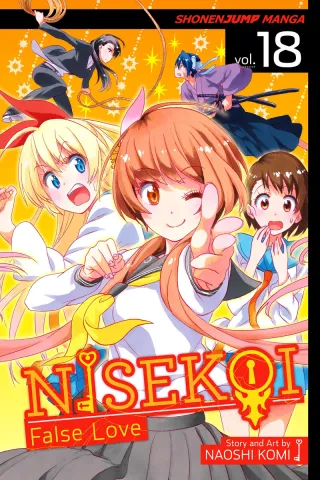 Cover of Nisekoi: False Love volume 18, English edition