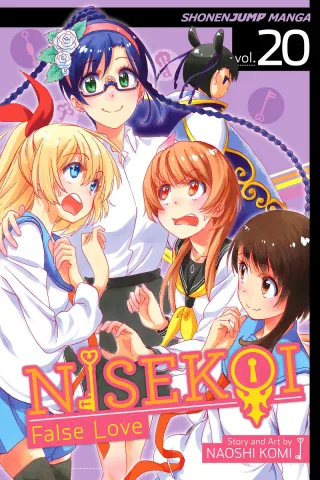 Cover of Nisekoi: False Love volume 20, English edition
