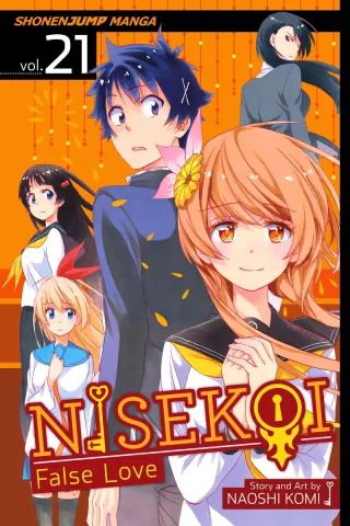 Cover of Nisekoi: False Love volume 21, English edition