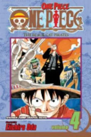 Cover of One Piece volume 4, English edition