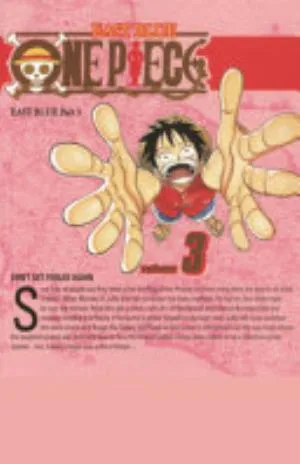 Cover of One Piece volume 3, English edition