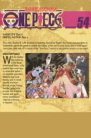 Cover of One Piece volume 54, English edition