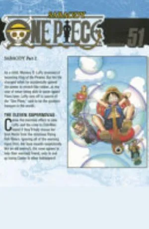 Cover of One Piece volume 51, English edition