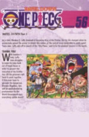 Cover of One Piece volume 56, English edition