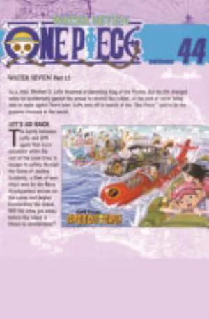 Cover of One Piece volume 44, English edition