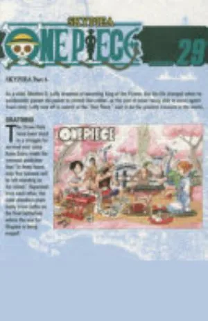 Cover of One Piece volume 29, English edition