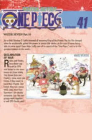 Cover of One Piece volume 41, English edition