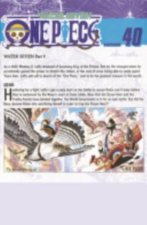 Cover of One Piece volume 40, English edition