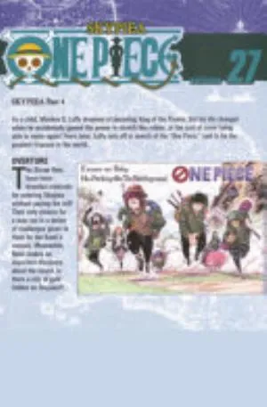 Cover of One Piece volume 27, English edition
