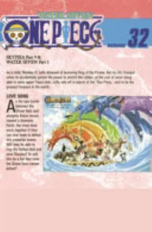 Cover of One Piece volume 32, English edition