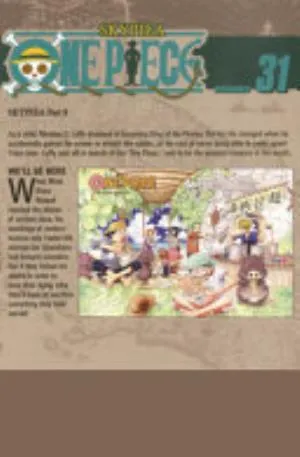 Cover of One Piece volume 31, English edition