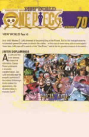 Cover of One Piece volume 70, English edition
