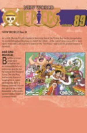 Cover of One Piece volume 89, English edition