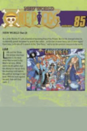 Cover of One Piece volume 85, English edition
