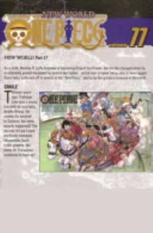 Cover of One Piece volume 77, English edition