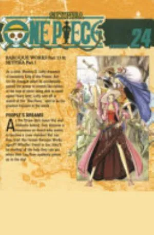 Cover of One Piece volume 24, English edition