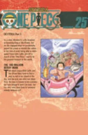 Cover of One Piece volume 25, English edition