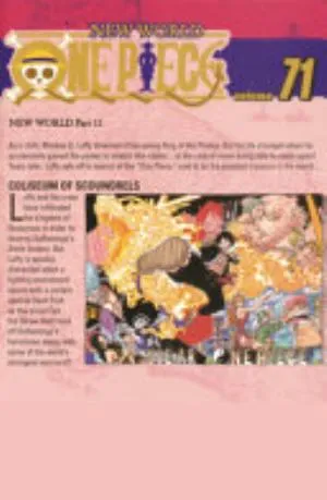 Cover of One Piece volume 71, English edition